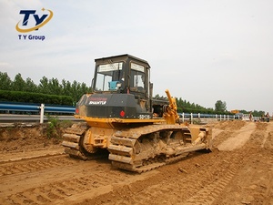 Bulldozer sur chenilles SHANTUI DH13 K2 130HP pour travaux municipaux, utilisation en construction et terrassement - Product Image 6
