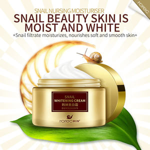 OEM ROREC Marque privée Crème hydratante pour le visage d'escargot blanchissante pour les soins de la peau Beauté hydratante Bio Meilleure crème blanchissante pour le visage - Product Image 2