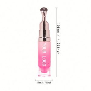 Bálsamo Labial Vegano de Lujo, Hidratante, Resistente al Agua, con Protección Solar, Brillo Líquido, Cabezal Masajeador, Color Mágico Cambiante, Sabor a Frutas - Product Image 5