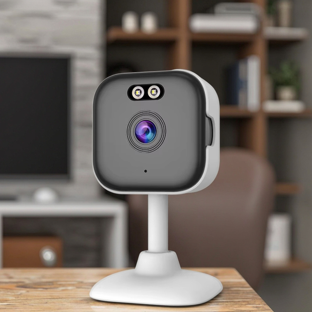 Mini HD Wireless Network Camera with CMOS Sensor Night Vision 4MM Fixed Lens WiFi Two-Way Audio Motion Detection