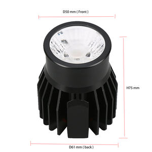 Benory 24V Cri95 Spotlight RGBWW CCT 2000K-6000K Dali Dt8 LED-module 8W 12W KNX GVS Loxone PWM DMX Control4 Smart COB MR16 Spots - Product Image 3