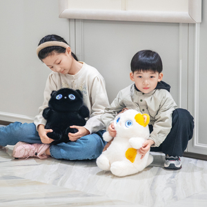 Kid <b>Puzzle</b> Science Smart Plush Toy Interactive Talking Doll Early Education Pet AI Intelligent Cat Emotional Companion Robot - Product Image 1
