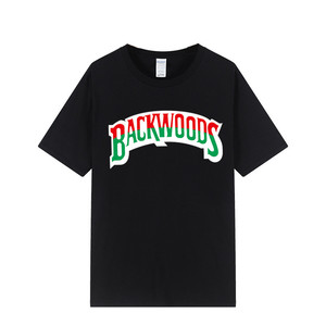 Camiseta de Hombre de Alta Calidad 100% Algodón 180GSM Estilo Urbano Veraniego con Estampado de Dibujos Animados de <span class=keywords><strong>Bart</strong></span> <span class=keywords><strong>Simpson</strong></span> de Cookie Backwoods RAW con Logotipo Personalizado - Product Image 1
