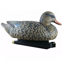 Leurre de canard réaliste en plastique de grande taille pour femme, leurres de canard gris