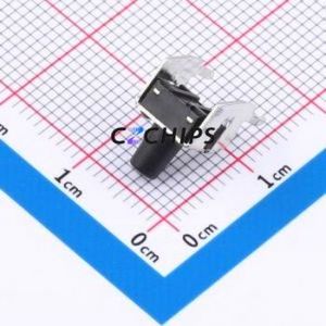 TC-6615-8.5-170 Tactile Switch Bent Lead Through Hole,6x6mm Switch Single Pole Single Throw Round Button 1.7N Right Angle Insert - Product Image 2