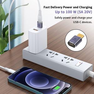 Adaptador Extensor Tipo-C <span class=keywords><strong>HANTAI</strong></span> HT-121 de 40 Gbps, Nuevo, Venta al por Mayor, Salida de CC, Aleación de Aluminio, Protección Contra Cortocircuitos - Product Image 5