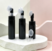 Bouteilles à pompe moussantes roses et blanches pour nettoyant visage cosmétique, savon pour cils, mousse 30 50 60 80 100 120 150 180 200 250 300ml