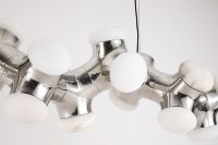 ECOJAS Nouveau design moderne Lustre en albâtre pour hôtel Villa bar Salon Décoration Éclairage