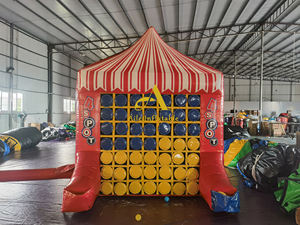 AILE 2 EM 1 Interativo Carnaval Jogo Inflável Esporte Jogos Indoor & Outdoor Inflável <span class=keywords><strong>Tic</strong></span> Tac Toe Connect 4 Row Jogos - Product Image 4