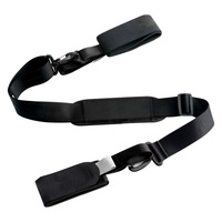 Sangle de ski réglable personnalisée et porte-bâtons avec bandoulière rembourrée pour un transport facile du matériel de ski