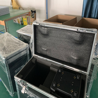 Projecteur LED professionnel pour scène extérieure, type Beam, avec flight case, en alliage d'aluminium noir, certifié CE, FEIYUEYUE