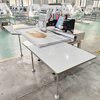 Nouvelle machine à broder informatisée Gensen Dahao A15 PRO à une tête, haute précision, zone de broderie 1200x500mm, 12/15 aiguilles