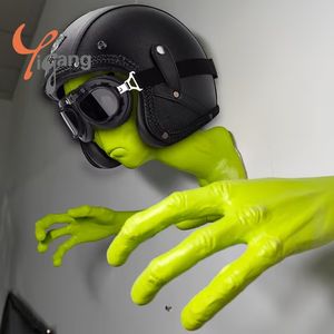 Pendentif extraterrestre 3D en résine et fibre de verre, conçu sur mesure : <span class=keywords><strong>le</strong></span> visiteur mystérieux dans <span class=keywords><strong>le</strong></span> salon - Product Image 3