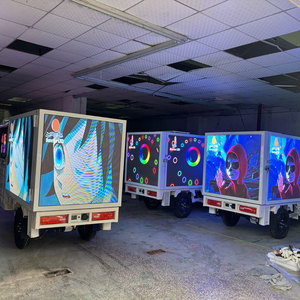 Mới được thiết kế <span class=keywords><strong>mini</strong></span> xe tải độ sáng cao 6500cd <span class=keywords><strong>LED</strong></span> biển quảng cáo p2.5 mật độ điểm ảnh cao Scooter <span class=keywords><strong>LED</strong></span> hiển thị - Product Image 2