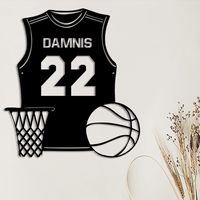 Letrero LED de neón personalizado Neonawall con diseño de camiseta de baloncesto, decoración de pared USB para dormitorio deportivo, bar, fiesta, festival, regalo de cumpleaños, venta al por mayor