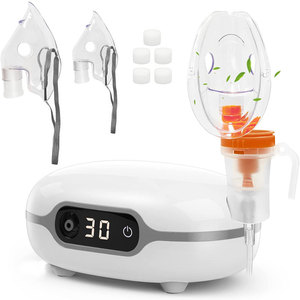 Nebulizzatore Silenzioso a Pistone per <span class=keywords><strong>Asma</strong></span> con Display LED Digitale Intelligente - Product Image 1