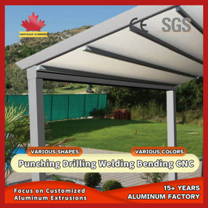 Serre de véranda motorisée <span class=keywords><strong>en</strong></span> aluminium Pergola d'extérieur moderne de luxe motorisée - Product Image 5