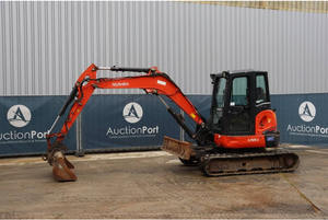 Japón Original de alta calidad para el trabajo del jardín 5 Ton Kubota Motor Usado Kubota Excavadoras en buen estado en el año 2000 - Product Image 2