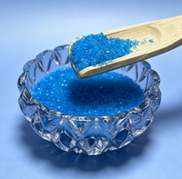 Sulfate de cuivre pentahydraté de qualité alimentaire, cristal bleu transparent en poudre, additif pour l'alimentation animale