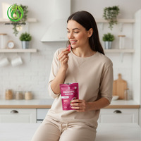 Gummies Probiotiques pour Femmes Adultes Canneberge 5 Milliards UFC - OEM ODM Santé Digestive et Osseuse Sans Gluten Supplément Céto 60 Unités