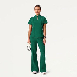 Conjunto de Uniformes Médicos Unisex con Cuello Polo, Transpirables, para Doctores y Enfermeras, Uniformes para Spa y Salón de Belleza, 82033 - Product Image 6