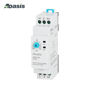 Một ERV-30 0.1S-30S chậm trễ hẹn giờ Relay DIN điện chuyển đổi ánh sáng tiết kiệm điện Thiết bị phân phối bảo vệ mục đích chung - Product Image 1