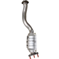 Système d'échappement automobile, tuyau catalytique central pour Honda Fit 1.5L (2008-2014) Euro IV