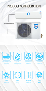 Nuevo Aire Acondicionado de Pared a Prueba de Explosiones de 24000 BTU con Motor para Fábrica, Centro Comercial y Uso Doméstico - Product Image 2