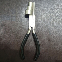 Pince de fabrication de bijoux en 6 étapes, pince à former des boucles de fil de 3 à 10mm avec poignée antidérapante, nez rond