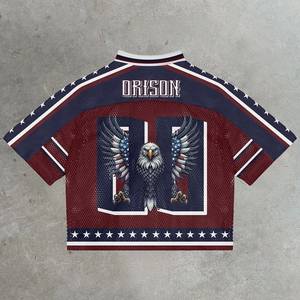 Áo bóng đá cổ điển tùy chỉnh Tonton Sports, áo lưới bóng đá, áo thun |   Phong cách cổ điển dành cho nam nữ và trẻ em - Product Image 4