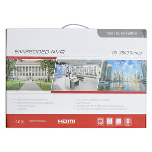 HIK أصلي/8P 8 ch PoE 1U 10 K وظيفة ذكية من السلسلة AcuSense 4K NVR - Product Image 5