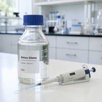 Agent de Couplage Aminosilane KH-550 de Haute Pureté 99% A-1100 AMEO pour le Conditionnement des Fibres de Verre et la Fabrication de Résine Époxy