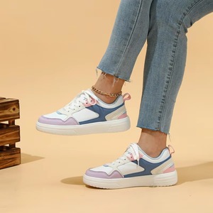 Chaussures de sport compensées pour femme, style tennis et basketball, avec plateforme, pour augmenter la taille - Product Image 2