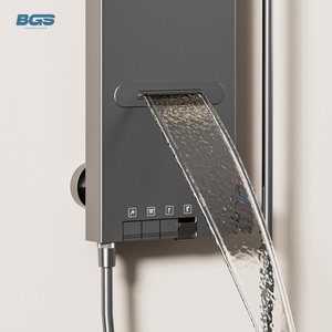 Juego de <span class=keywords><strong>Baño</strong></span> <span class=keywords><strong>Completo</strong></span> de Aluminio de Cuatro Velocidades con Rociador de Lluvia Suave, Accesorios de <span class=keywords><strong>Baño</strong></span>, Cabezal de Ducha Estilo Piano - Product Image 6