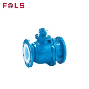 Q41F-10C/16C DN25 Fluorine Ball Flange End <b>PTFE</b> - Product Image 4