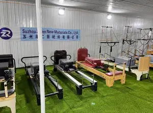 Springplank Draagbare Veren Opvouwbare Eco-Vriendelijke Home Gym Apparatuur Pilates Reformer Machine Opvouwbaar