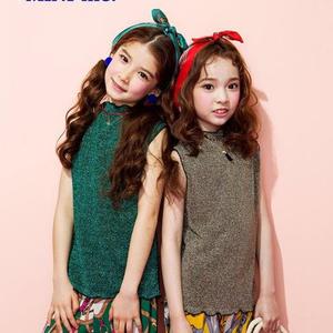 Venta al por Mayor de Ropa de Moda Coreana para Niñas, Camisetas Infantiles para el Verano - Product Image 3