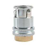 1/4 "Npt Bspt femelle fermé verrouillage tuyau serrure sur Valve filetage Air pneu mandrin voiture pneu laiton Air mandrin outils pneumatiques