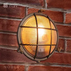 Oval Solid Brass Porthole Nautical Style Outdoor Indoor Bulkhead Bronze Bulkhead Lights Fitting