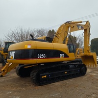 Excavatrice sur chenilles d'occasion Cat 325CL 25 tonnes, d'origine japonaise, disponible en stock pour la vente, avec options d'inspection et multiples conditions de paiement.