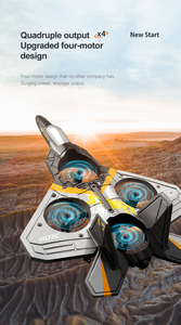 HOSHI 4DRC <span class=keywords><strong>V17</strong></span> Rc Drones Avión de control remoto 2,4G Fighter Hobby Planeador Avión EPP Espuma Juguetes RC Drone Regalo para niños - Product Image 5