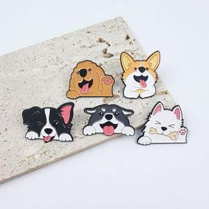 Pin <span class=keywords><strong>de</strong></span> Solapa Esmaltado Personalizado <span class=keywords><strong>de</strong></span> Perro Adorable, Broche Metálico <span class=keywords><strong>de</strong></span> Animal <span class=keywords><strong>de</strong></span> Dibujos Animados para Regalos y Souvenirs - Product Image 3