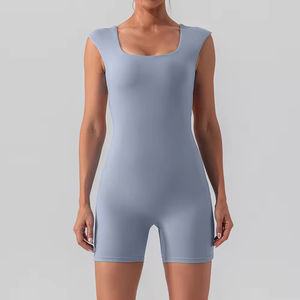 Body Deportivo Personalizado con Logotipo para Mujer, Diseño Cruzado sin Espalda - Product Image 4