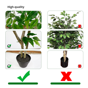 2026 Trending Wholesale Faux Ficus <b>Tree</b> Maintenance-Free for Hotel and Commercial Space Decor - Product Image 3