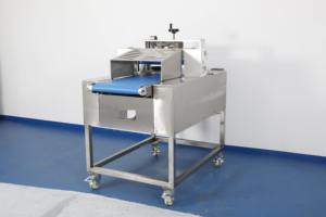 220V nuova macchina semi automatica per affettare il pane in acciaio inossidabile ad alta produttività per pasticcerie e alberghi - Product Image 4