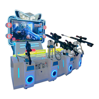 Machine de jeu de tir VR immersive et interactive multi-joueurs à monnayeur, équipement de jeu de réalité virtuelle pour centre de divertissement