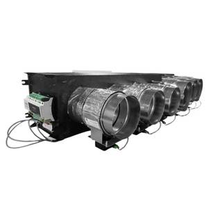 ชุดระบบปรับอากาศอุตสาหกรรมแบบยืดหยุ่นควบคุมด้วยมอเตอร์ Aircontrol 6 โซน พร้อมชุด Plenum รองรับ WiFi AC 240V ปริมาณลมสูงสุด 1110CFM - Product Image 1