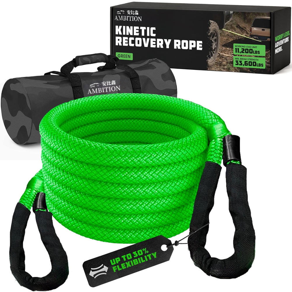 Heavy Duty Nylon Tow Strap With Hooks, 2Pack 2Inch X 13Ft