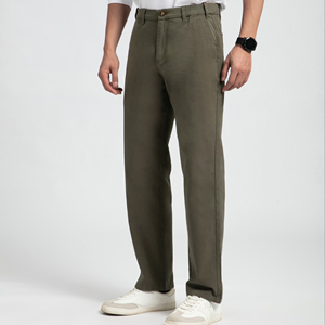 Jean pour homme en mélange <span class=keywords><strong>de</strong></span> coton Ra'yon <span class=keywords><strong>de</strong></span> qualité supérieure, taille mi-haute extensible, style vintage, léger, durable, doux, pour affaires, décontracté, <span class=keywords><strong>golf</strong></span> - Product Image 1