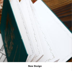 <span class=keywords><strong>Livre</strong></span> d'or de mariage personnalisé, accordéon concertina, reliure rigide, couverture à rabat - Product Image 5